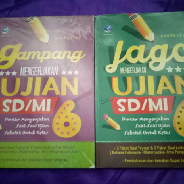 Buku UN SD  + kunci pembahasan x.