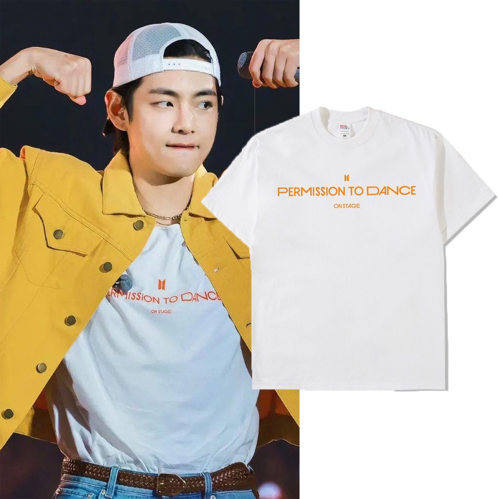 Kaos Bangtan Taehyung permission to dance hanya depan