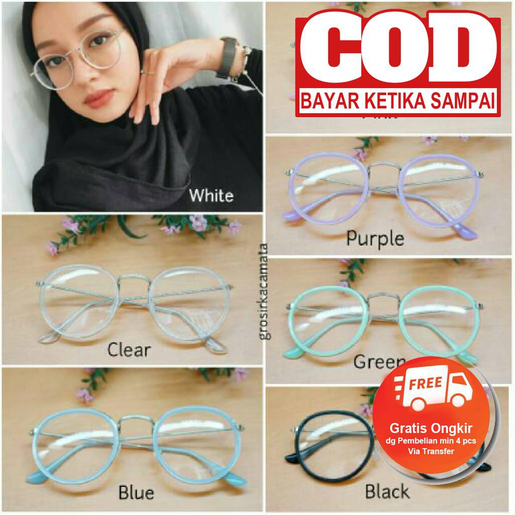 YE 903 KACAMATA OVAL KOREA HARGA GROSIR Victoria