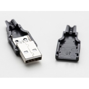 Jack USB Male Buntut solder 2.0