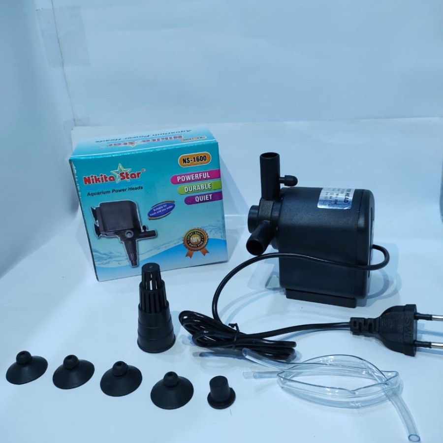 NIKITA STAR NS 1600 POWER HEAD /  WATERPUMP POMPA AQUARIUM