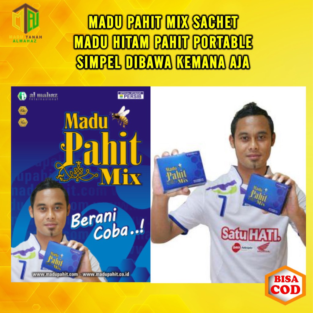 Almahaz Madu Asli Madu Hitam Pahit Madu Herbal Madu Sachet