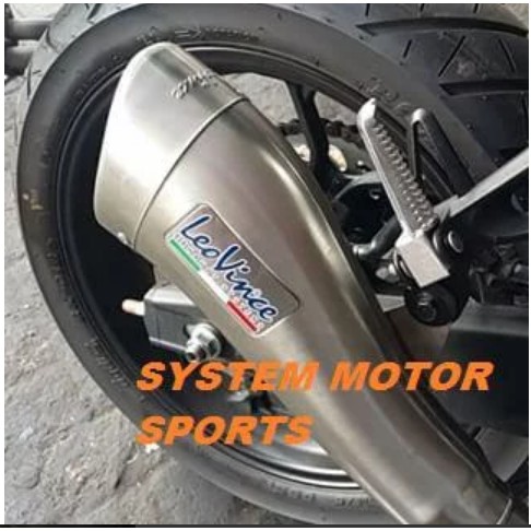 Knalpot Leovince Cobra NInja 250fi , z250 fi , leovince cobra full system