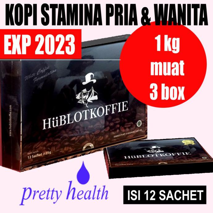 

Nikmati Hublot- Coffee - Kopi Hublot- Isi 12 Sachet Bergaransi