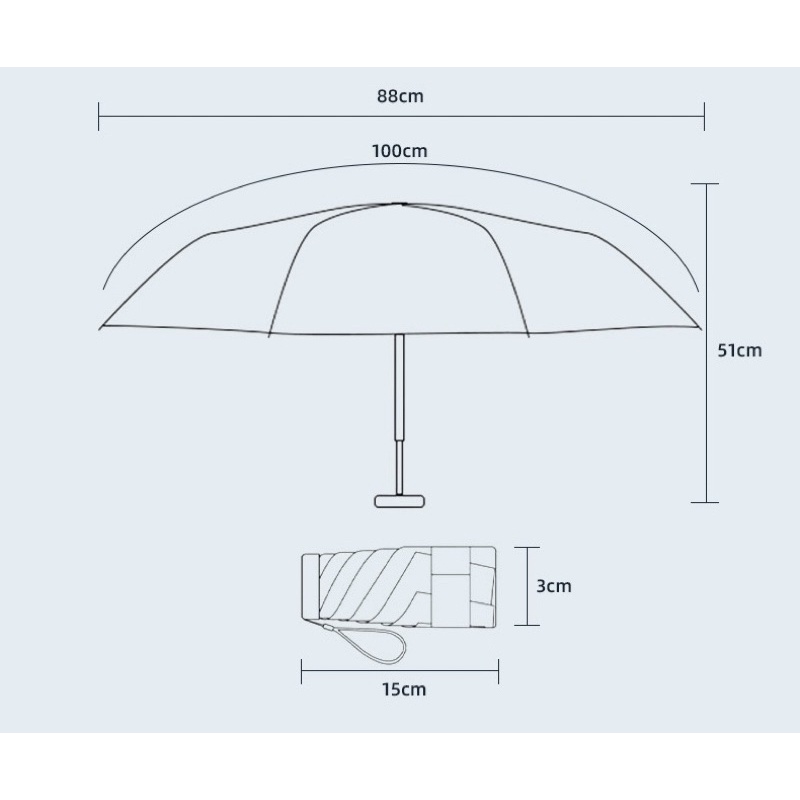 PAYUNG LIPAT SUPER MINI ANTI UV / MINI POCKET UMBRELLA / SOUVENIR HAMPERS GIFT KADO / PAYUNG MINI KECIL ANTI MATAHARI / PAYUNG IMPORT JEPANG/ PAYUNG LIPAT WANITA / PAYUNG UV HUJAN / FLAT MINI UMBRELLA PARASOL / SUN UMBRELLA / MUDAH DIBAWA / PAYUNG SQUARE