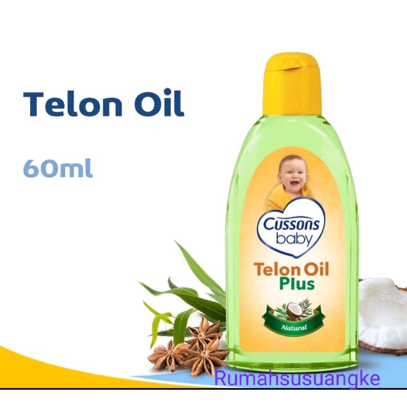 Cussons baby Telon oil plus 60ml