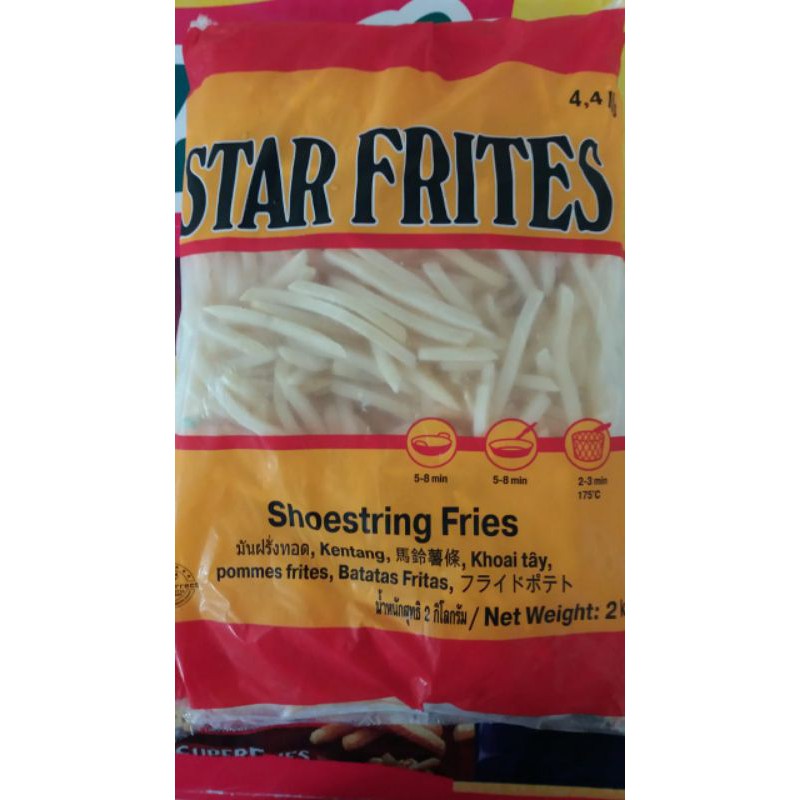 

STAR FRITES French Fries 2 kg