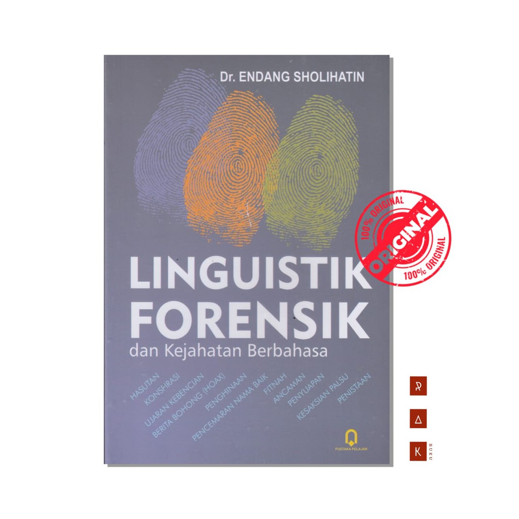 LINGUISTIK FORENSIK DAN KEJAHATAN BERBAHASA