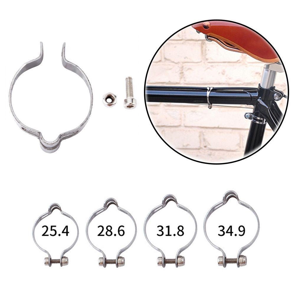 Chookyy Klem Jalur Rem 4ukuran Bagian Sepeda Kawat Stainless Steel Cincin Tetap