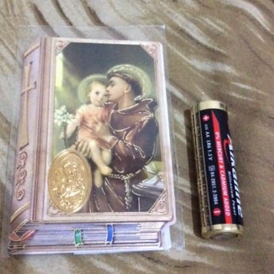 

Bookmark - Pembatas Buku Santo Antonius Padua - St Anthony of Padua