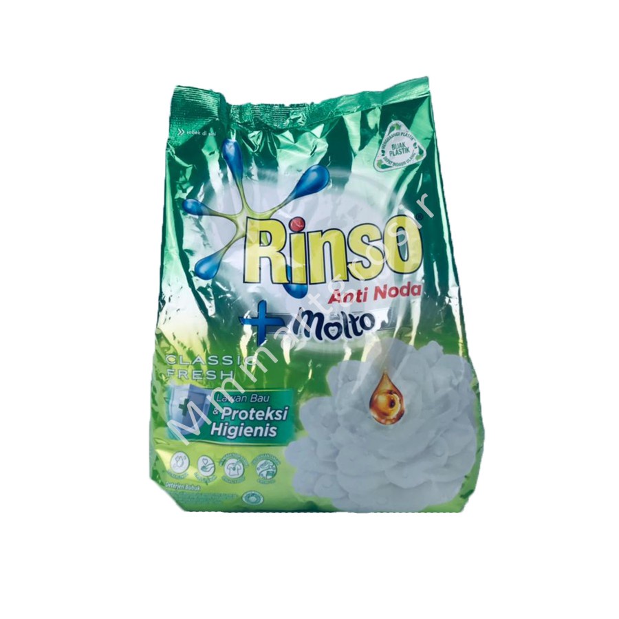 Rinso + Molto / Anti Noda / Classic Fresh / 1.8kg