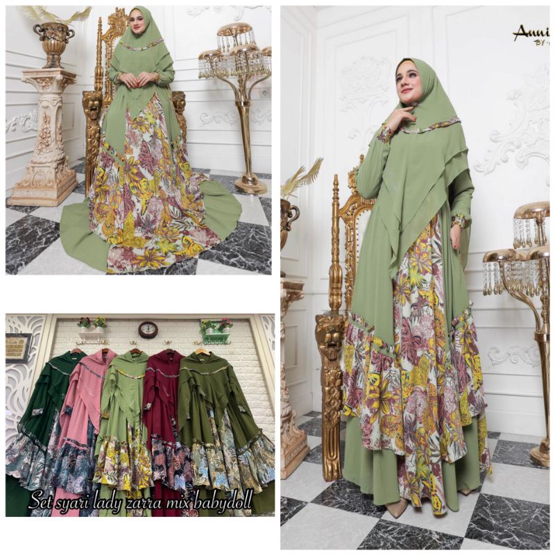 Gamis syar'i By Annisa syar'i