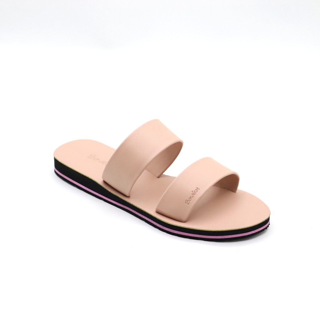 sbm_store - Bonafeet Sandal Wanita Flat Sandal Spon Ban Dua TSP-03