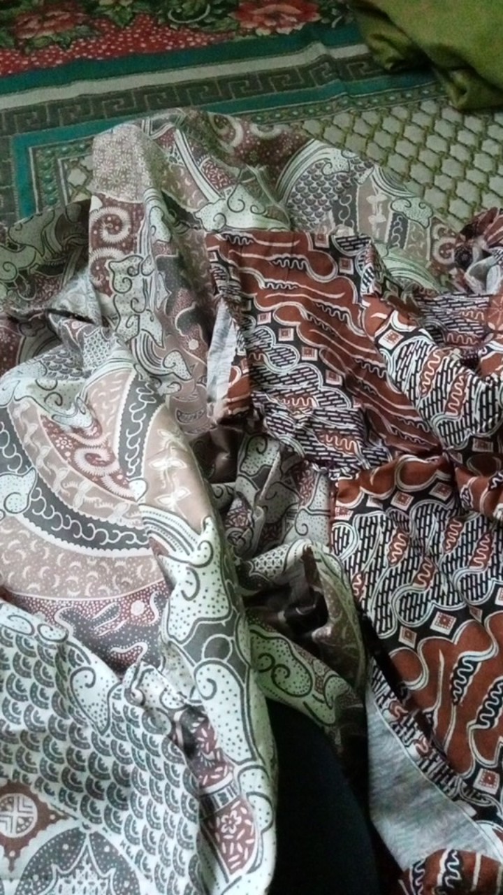 Size M L Xl Xxl New Kemejapria Lengan Pendek 848vo Pilot Pangkat 4029ys Batik Pria Turambi