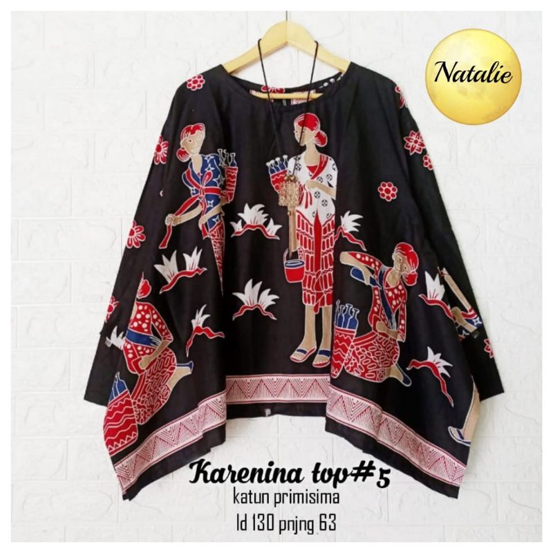 Blouse Batik Karenina Top #5 Pakaian Wanita