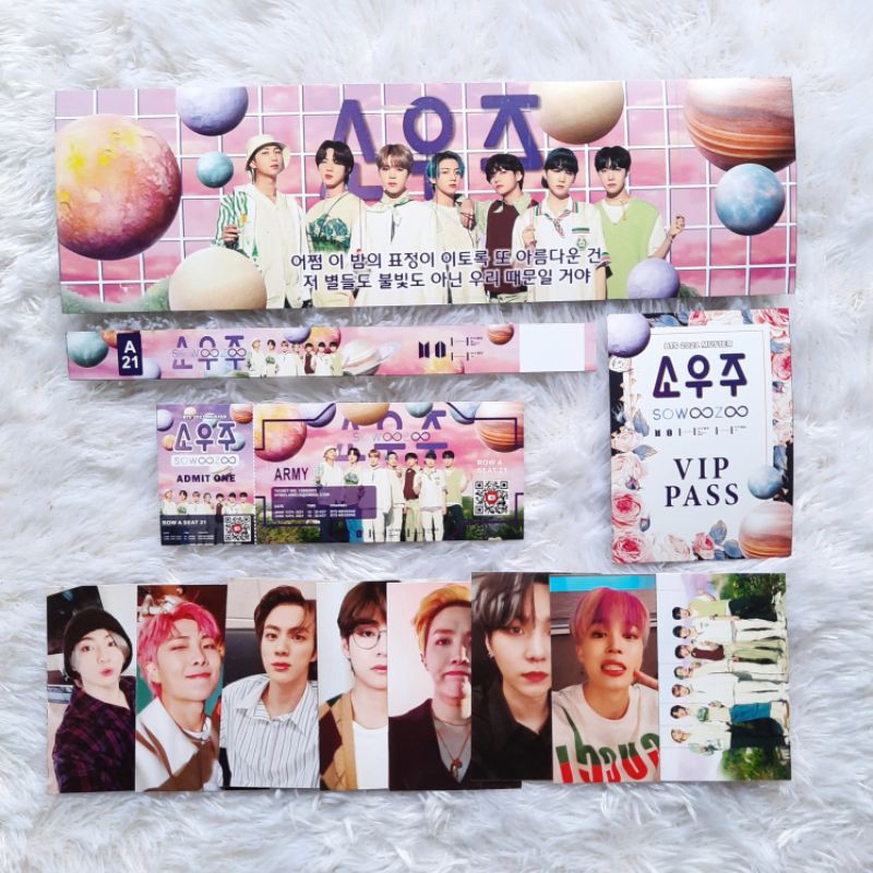 FANKIT BTS MUSTER SOWOOZOO 8TH ANNIVERSARY