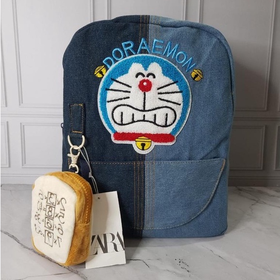 DORAEMON TAS RANSEL SEKOLAH ANAK UNTUK ANAK PAUD/TK/SD RANSEL JALAN JALAN EMOEMO