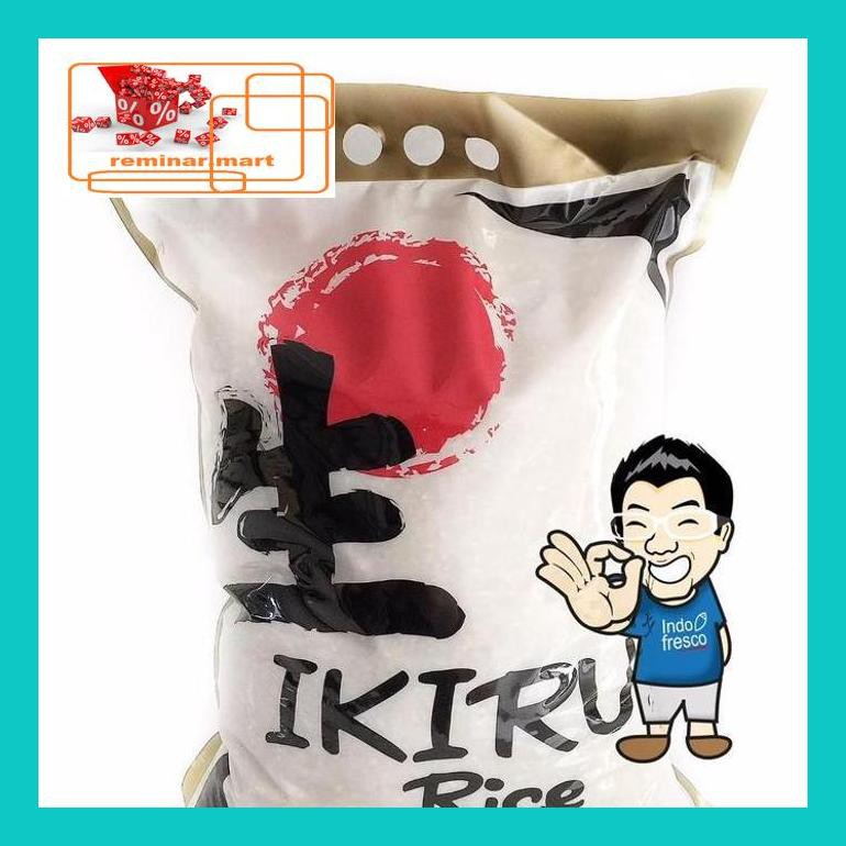 

S0Bers Ikiru Rice- Beras Ikiru- Beras Jepang 5Kg Ric0S50B