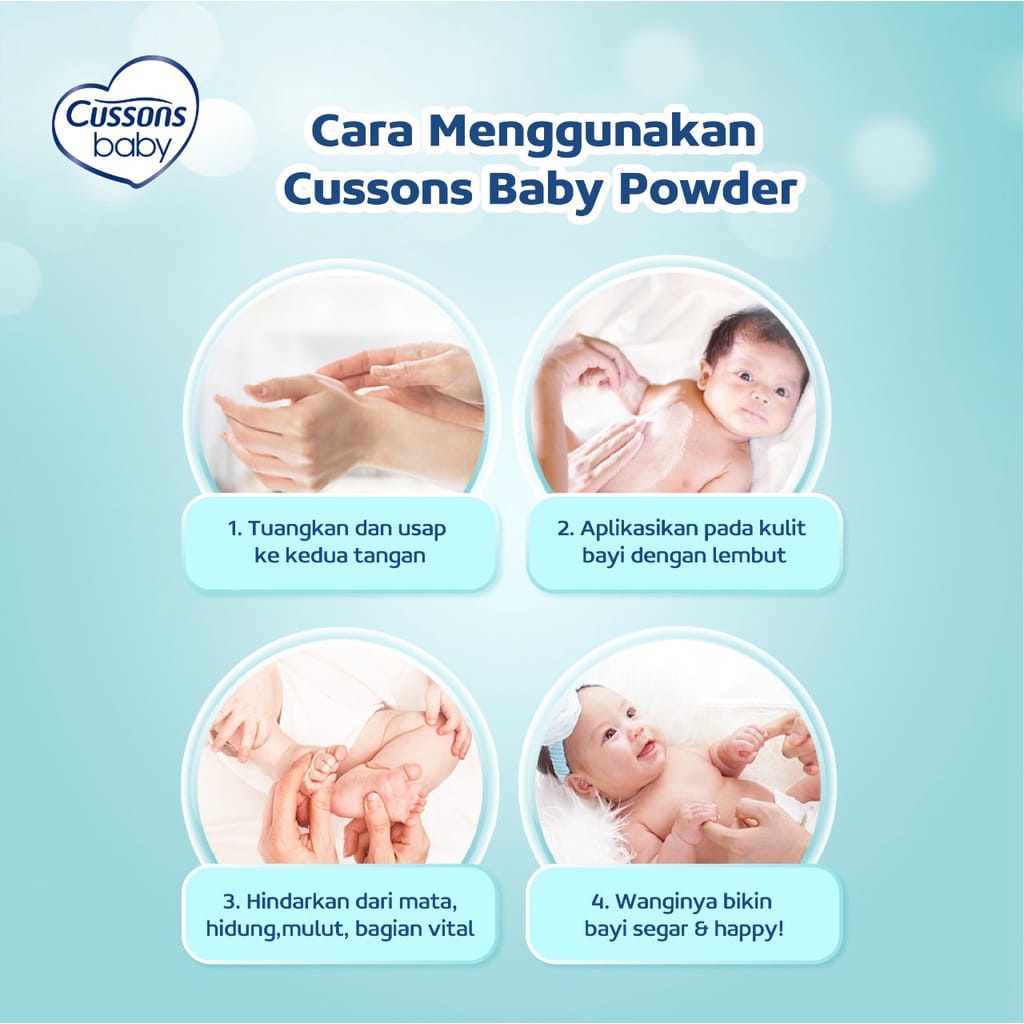 CUSSONS Baby Powder Mild &amp; Gentle 350gr + 150gr