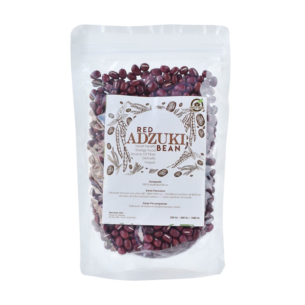 Natural Adzuki Bean  500 Gr