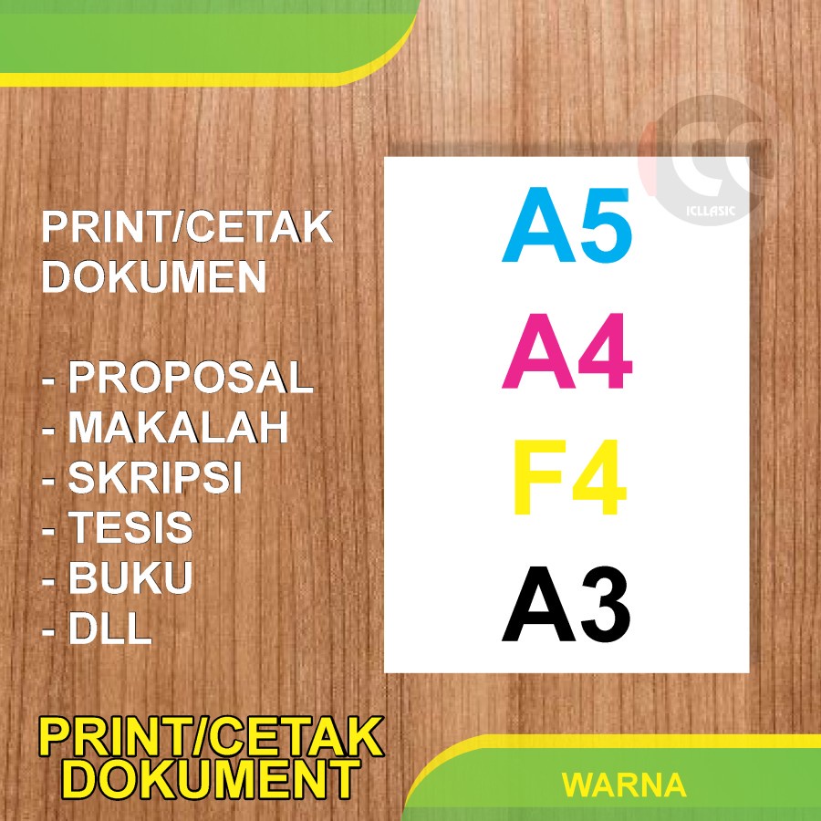 

PRINT DOKUMENT WARNA