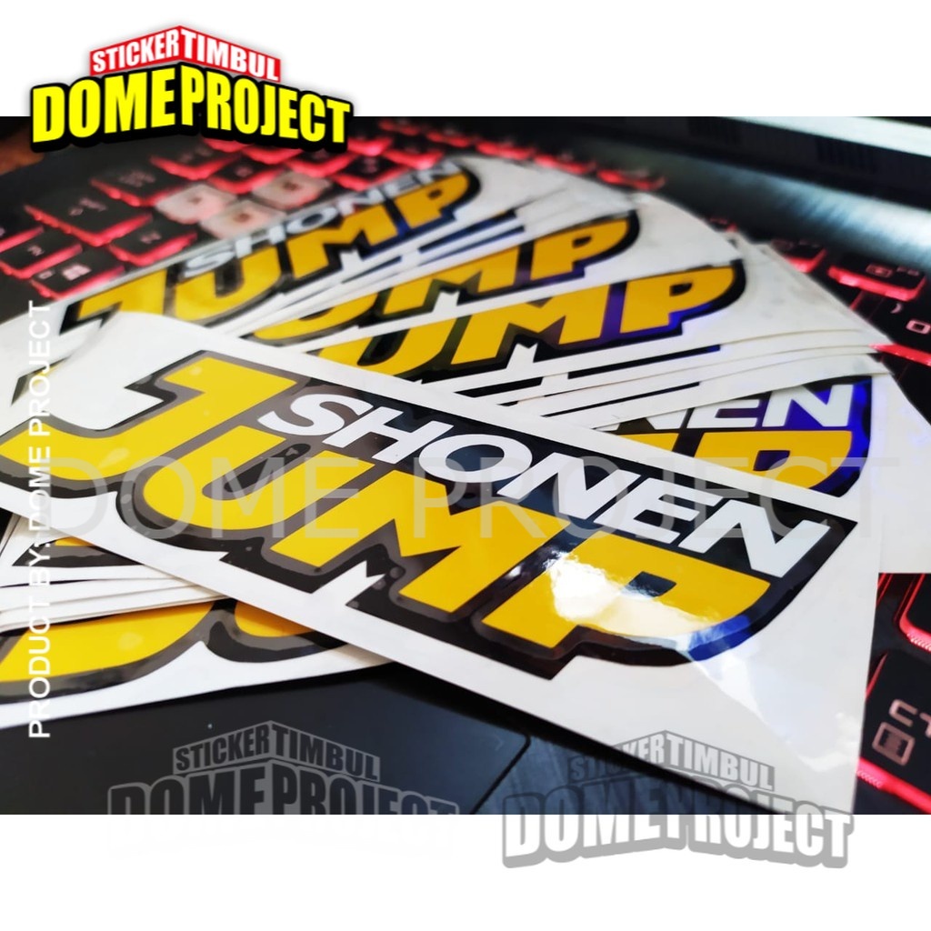 SHONEN JUMP STIKER CUTTING STICKER MOBIL OUTDOOR KUALITAS IMPORT AKSESORIS SEPEDA MOTOR