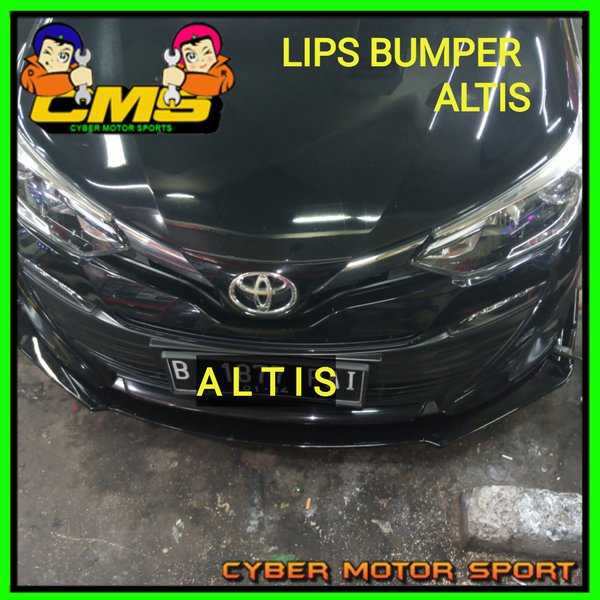 Lips bumper depan toyota corolla altis. lips bumper universal. front