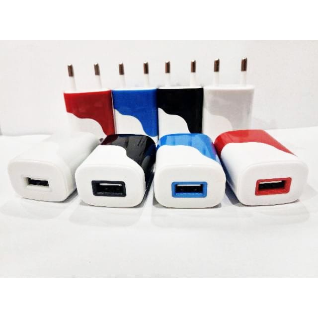 Batok Charger BETTER 1USB 1A 1TOPLES Kepala Casan BETTER 1USB PERTOPLES Adaptor Charger Better 1USB 1A isi 30pcs