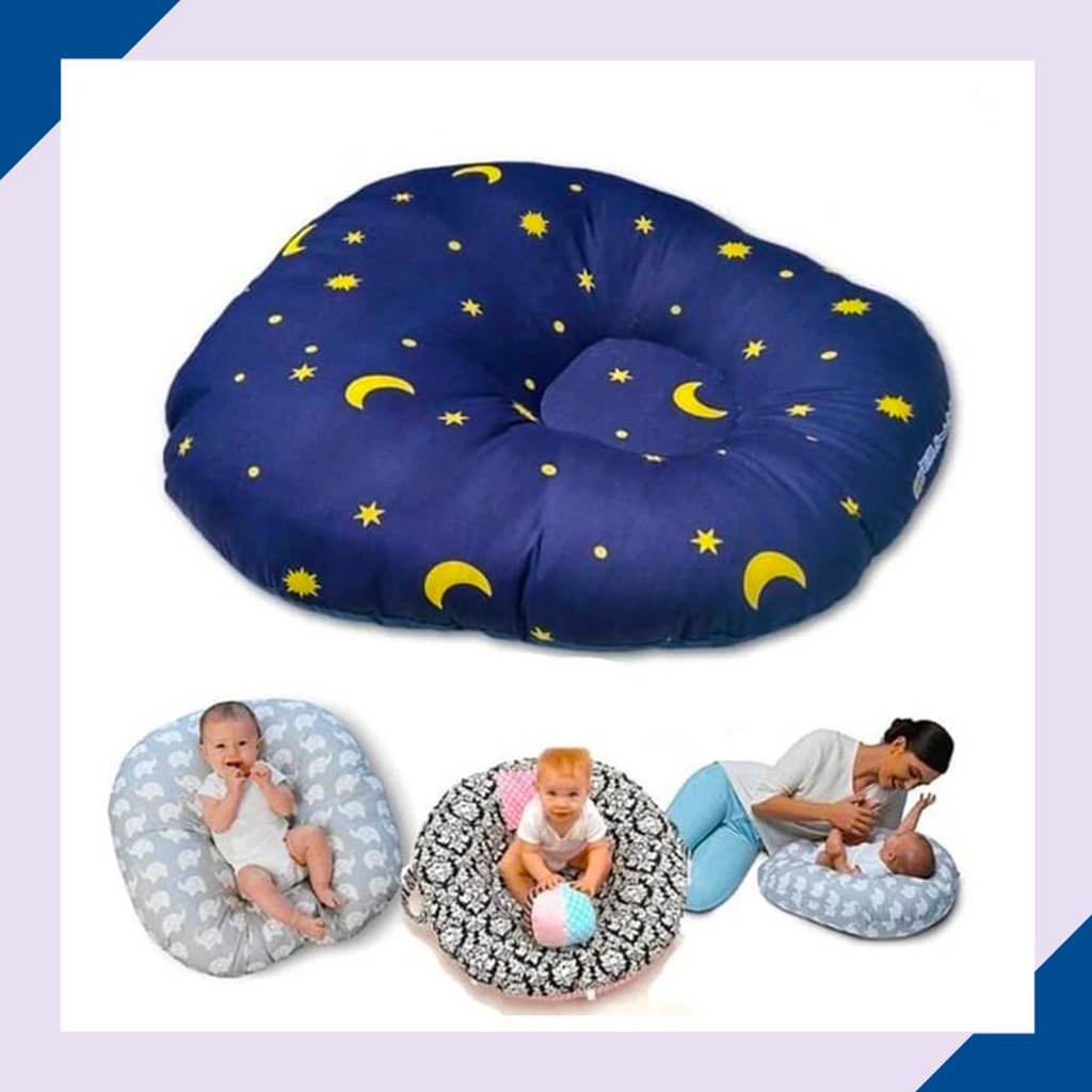 [ COD ] - Bantal Multifungsi Sofa Bayi Motif Bacelona / Kasur Bayi Baru Lahir / Bantal Alas Bayi