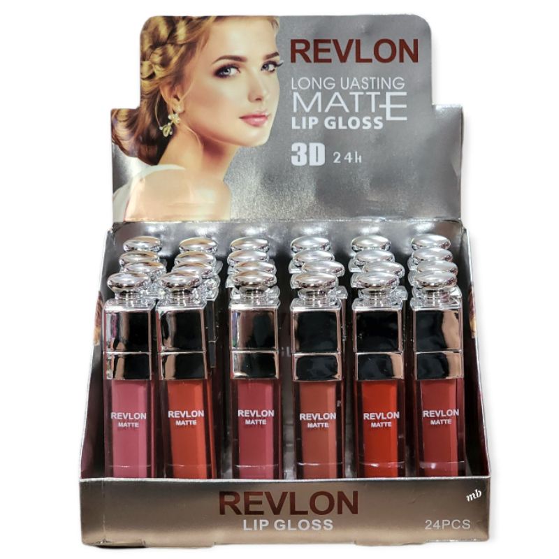 [Per Batang] Lipcream / Lipgloss Revlon 3D Matte Pentol