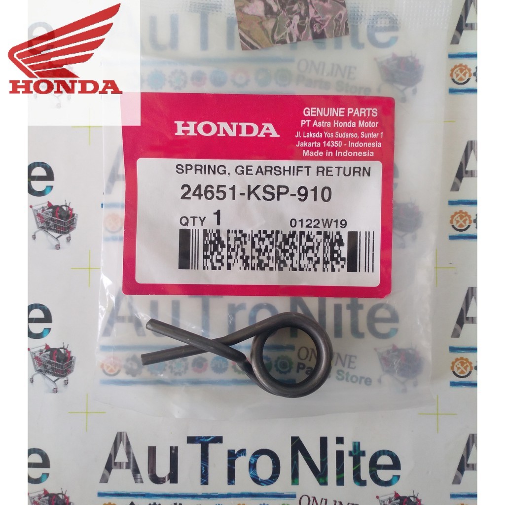 ` Per Perseneling Spring Gearshift Return 24651KSP910 Original Honda MegaPro CRF CB 150 Verza