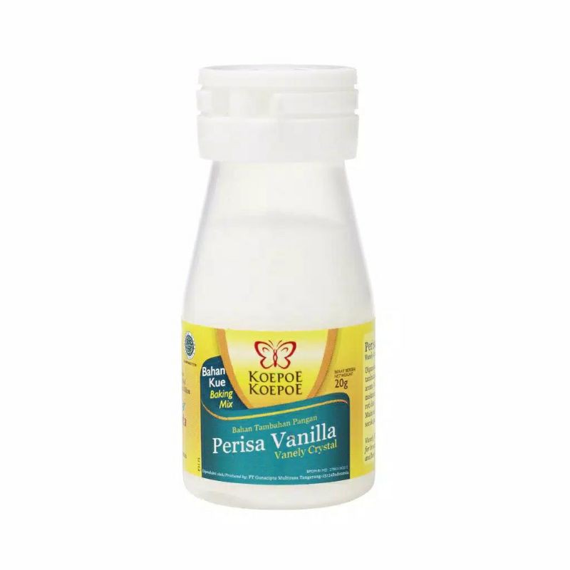 

perisa vanilla 20gram cap koepoe koepoe kupu