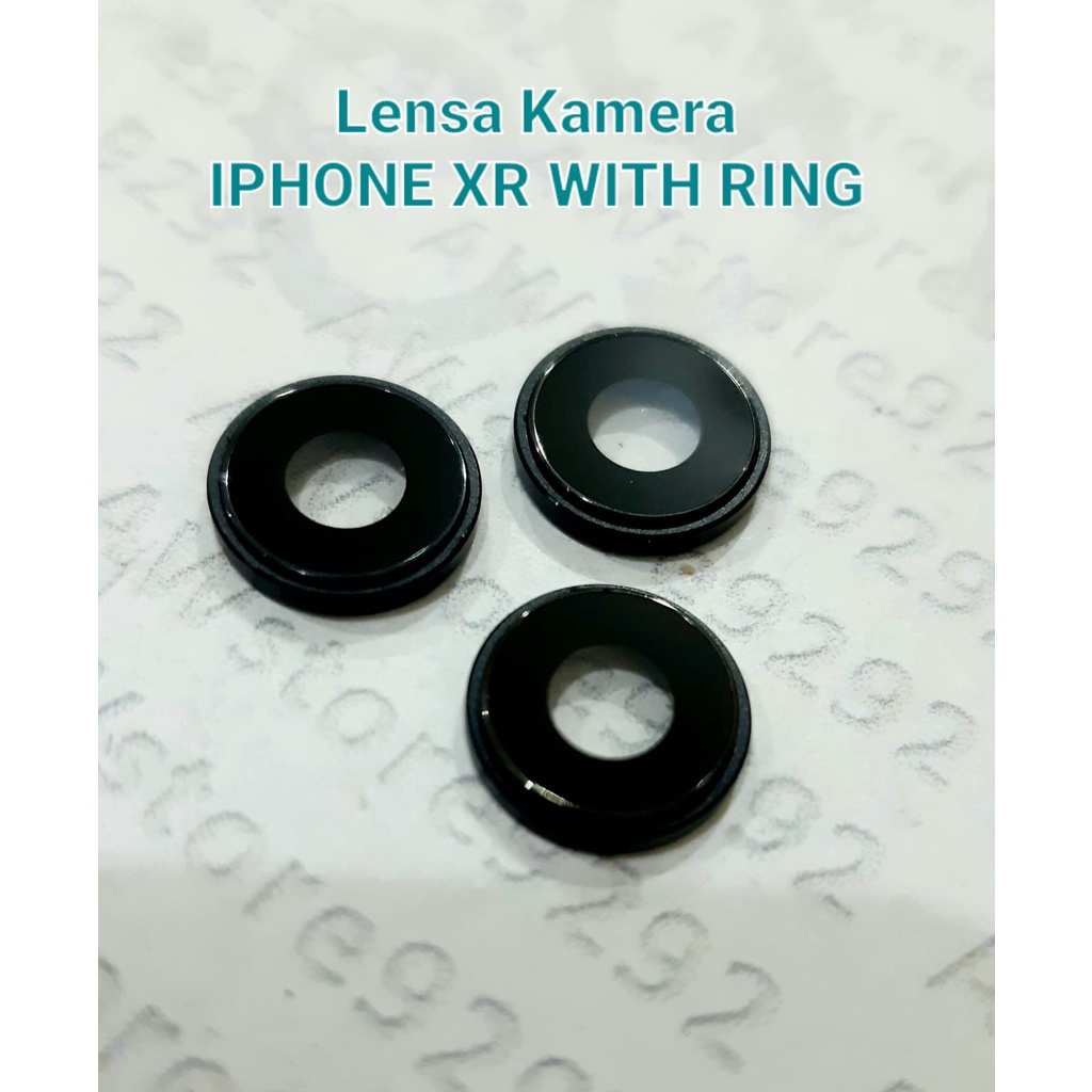 Lens Camera Lensa Kamera Kaca Kamera Belakang IPHONE XR With Ring