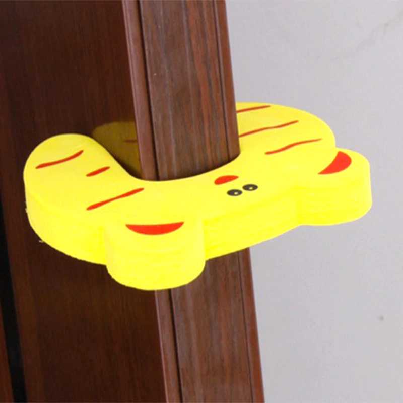 [BAYI &amp; EMAK] - Penahan Pintu Laci Anti Kejepit Perlindungan Bayi Safety Baby Door Stopper 5 PCS - L-8801 - Multi-Color