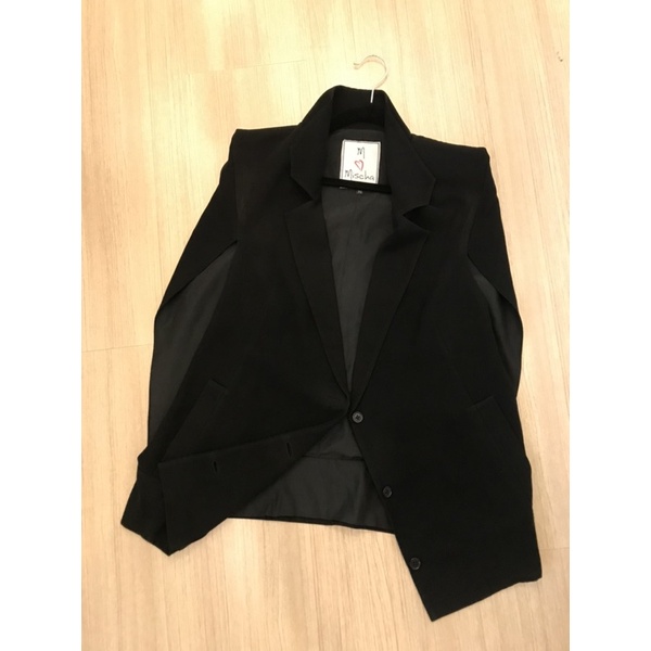 M By Mischa sleeveless Blazer outer - More Preloved Avail from ZARA UNIQLO MANGO HM