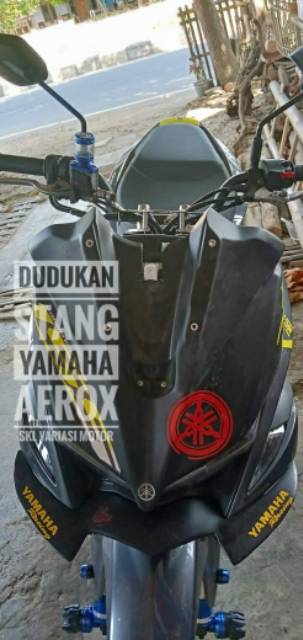 Adaptor Dudukan Stang Matic Yamaha Mio New X-Ride Fino Soul Gt Aerox Dan Bebek Jupiter Fiz-R Vega