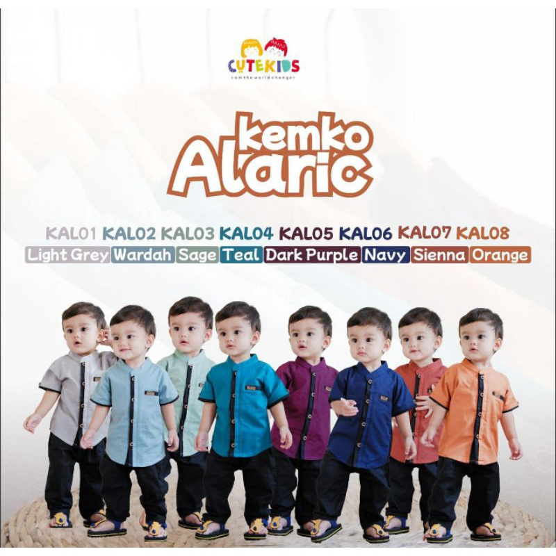 Koko Kemko ALARIC Setelan Koko Baju Lebaran