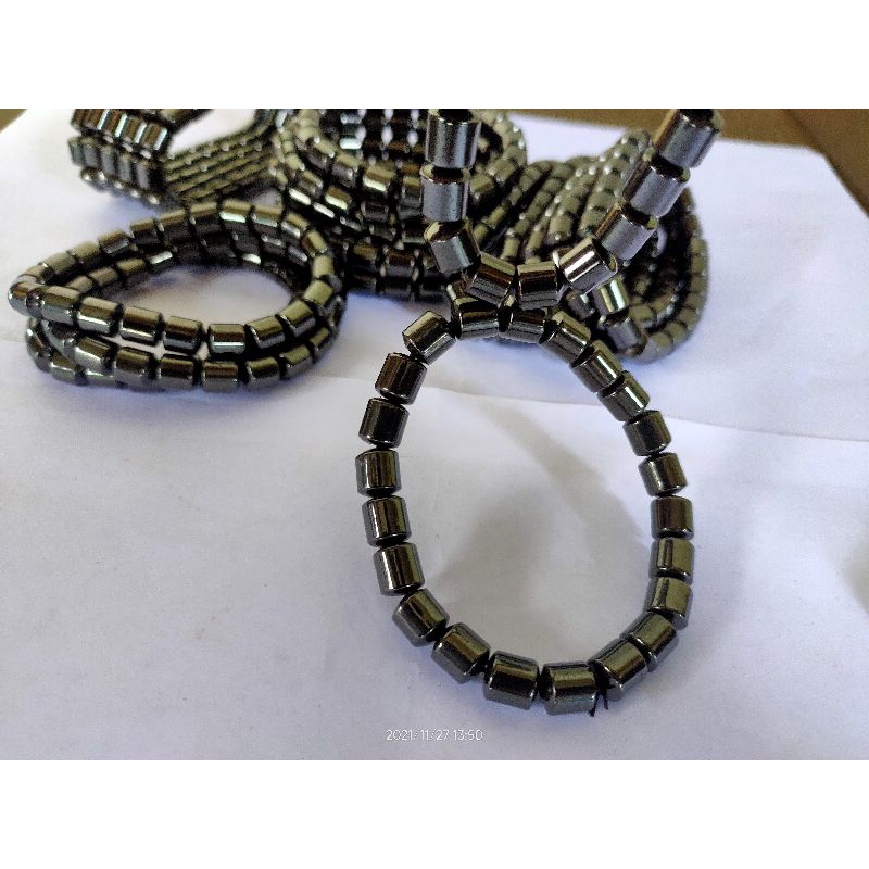 Grosir Gelang kesehatan Termurah Batu hematite MAGNET pria wanita Kuarsa Stone Bracelet magnetic