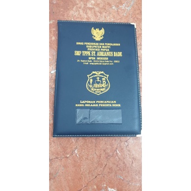 

Cetak Raport, Ijazah Raport, Raport Kulit, Raport Hotprint Emboss