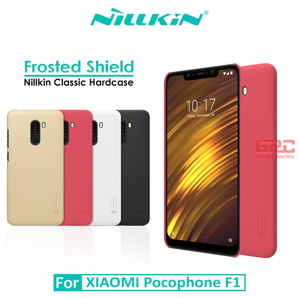 Hard Case XIAOMI Pocophone F1 Nillkin Frosted Shield Casing Original