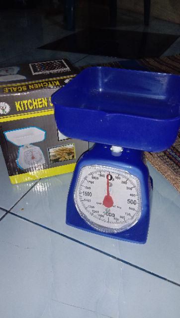 Timbangan Plastik Tepung Kue Dapur Masak Max 2kg Nagako