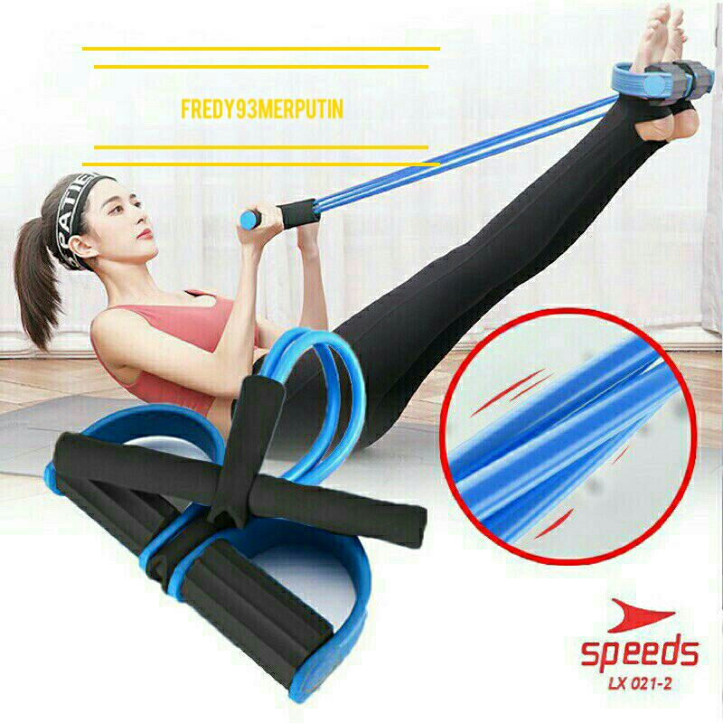 Pull reducer expander elastis resistance band fitness speeds lx021-2