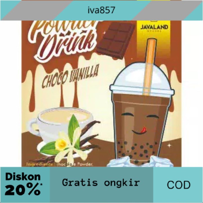 

PROMO BUBUK MINUMAN CHOCO VANILLA GRATIS ONGKIR