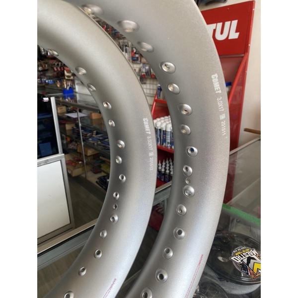 VELG COMET UHAPE UKURAN 300/350x17 SILVER