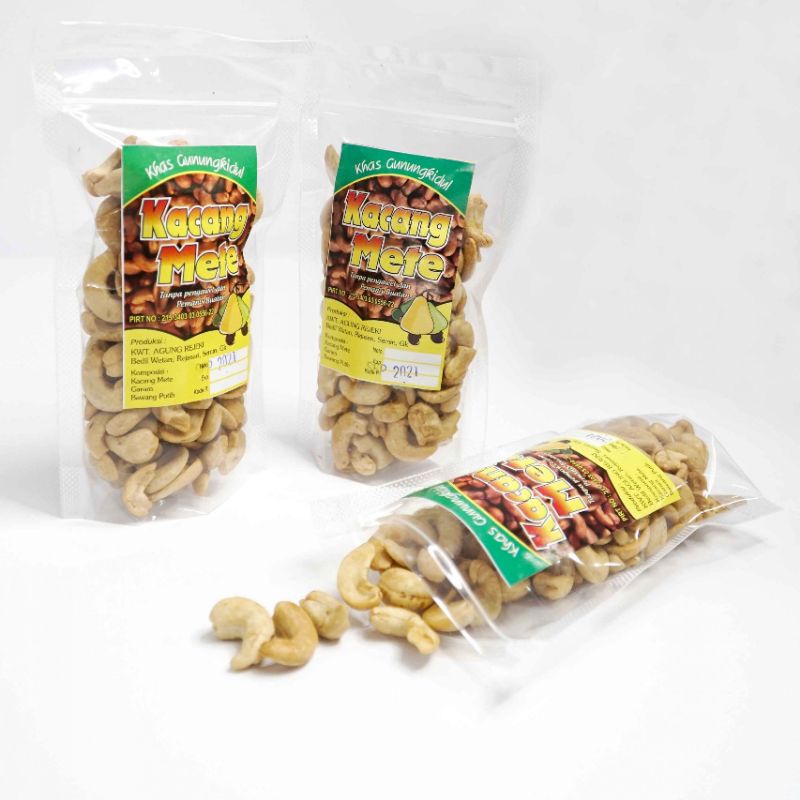 

Kacang Mete 115gram Khas Gunungkidul Agung Rejeki