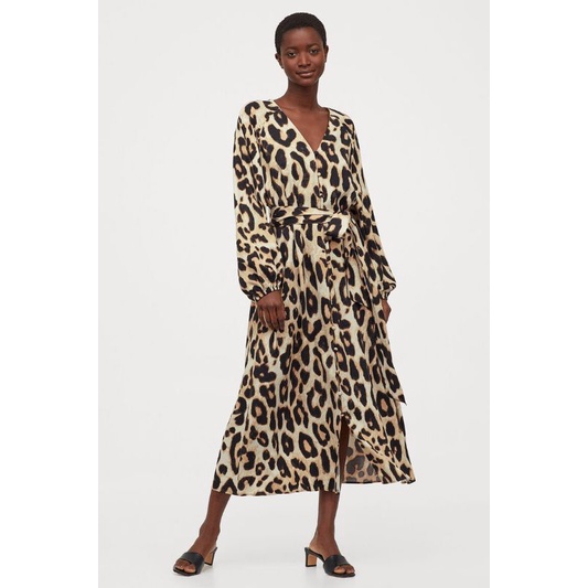 H&M dress leopard