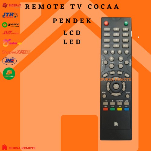 Remote COOCAA LCD LED 320E20W 32E21W pdk tanpa setting