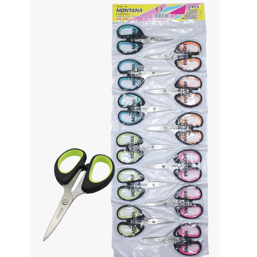 

Gunting Montana STL-545 - Gunting Hanger Gagang Hitam Karet Berkualitas STL-545 [ 1 PCS ]