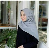 KERUDUNG HIJAB SEGI EMPAT &quot;PARIS PREMIUM&quot; UKURAN 110X110 CM TERLARIS