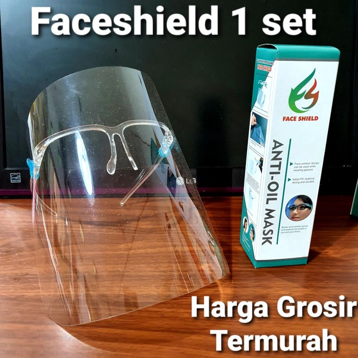 Zss01 Grosir Kotak Kosong Faceshield Medicon Box Face Shield Kacamata Nagita Xz3X0S20